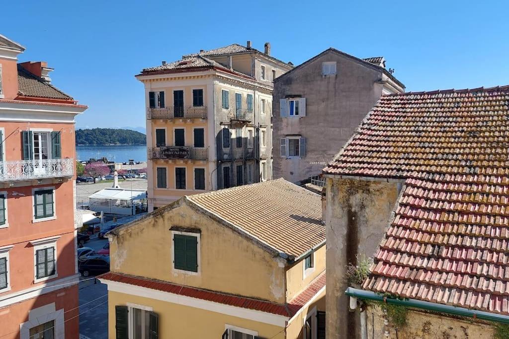 Old Port View Apartment, Διαμέρισμα Στο Κέντρο 2 Υπνοδωματίων Corfu  Buitenkant foto